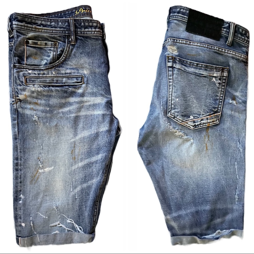 Men’s privilege society Denim shorts